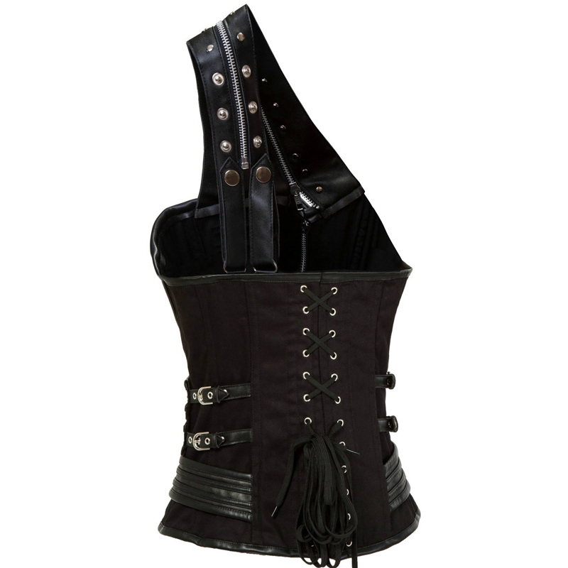 F9084  Gothic Steampunk Corsets Heavy Steel Bone Armor Burlesque Corsets